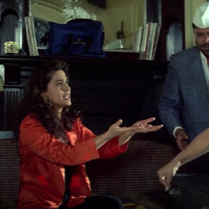 Juhi Chawla in Ishq movie