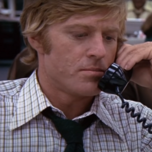 Blonde Actor Robert Redford Movie Scene