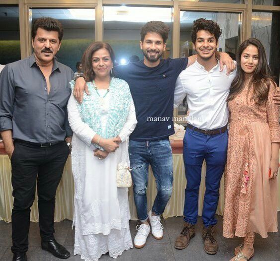ishaan khatter family